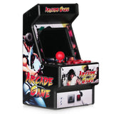 Hobbiesntoys Retro Mini Arcade Machine, Handheld Game Console with 156 Classic Video Games 2.8 Inch Color Display - Black 3.35*3.35*6.3in