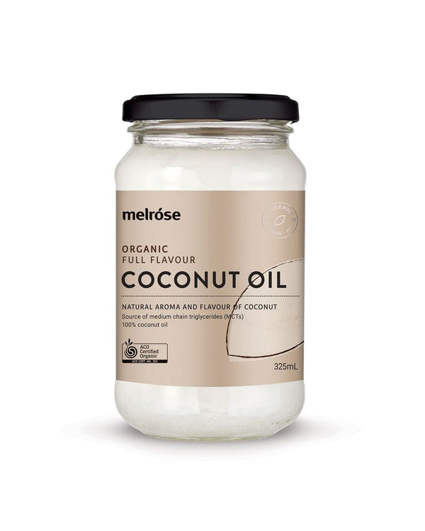 Melrose Organic Full Flavour Coconut Oil 325ml