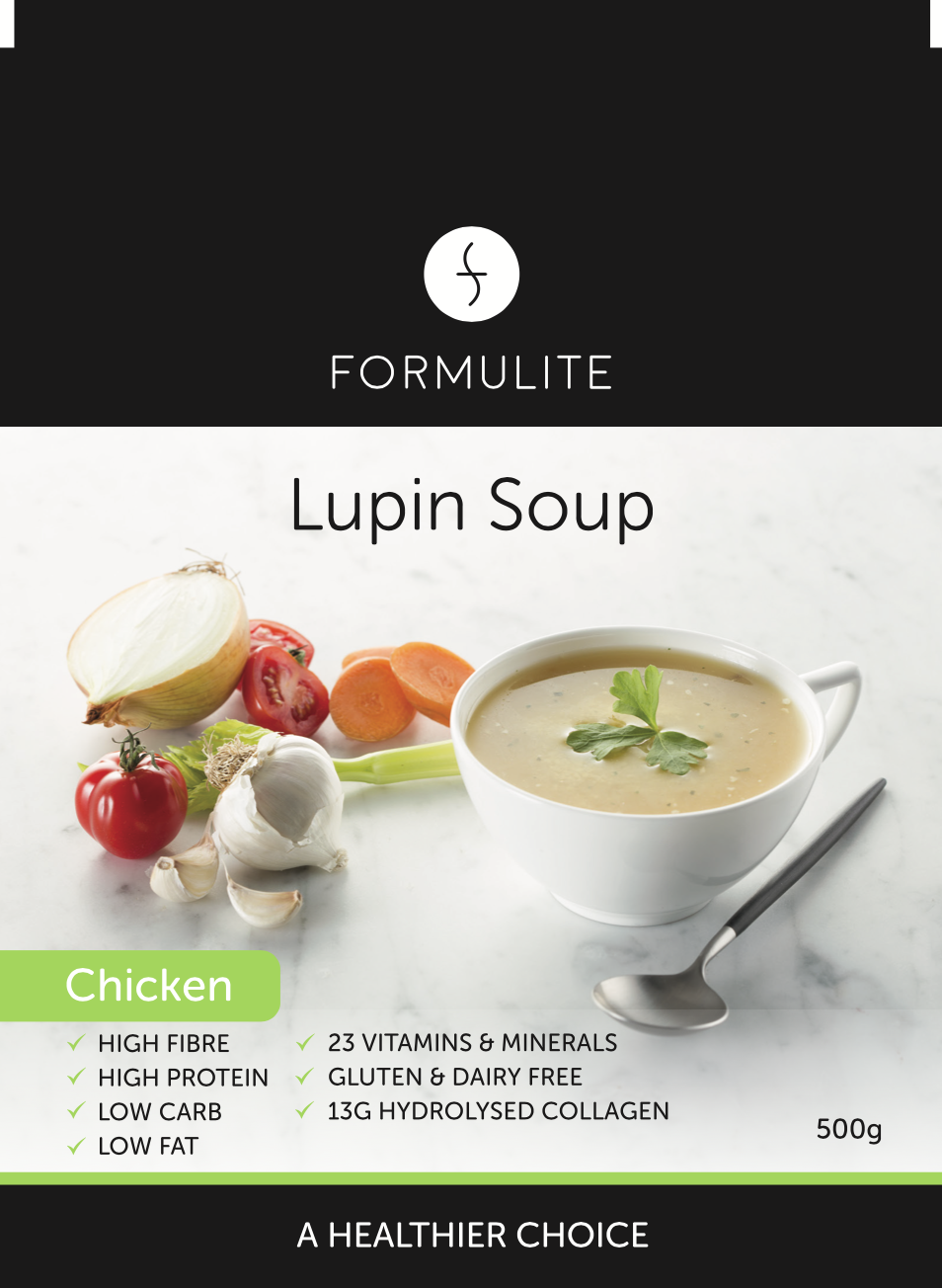 Formulite Lupin Soup Bag Chicken Flavour 500g – Fresh Beauty Co. New ...