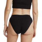 Scarlet Period-Proof Everday Brief Moderate to Heavy Black XXL