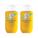 Sol de Janeiro Brazilian 4 Play Moisturizing Shower Cream Gel by Sol de Janeiro for Unisex - 3 oz Shower Gel - Pack of 2
