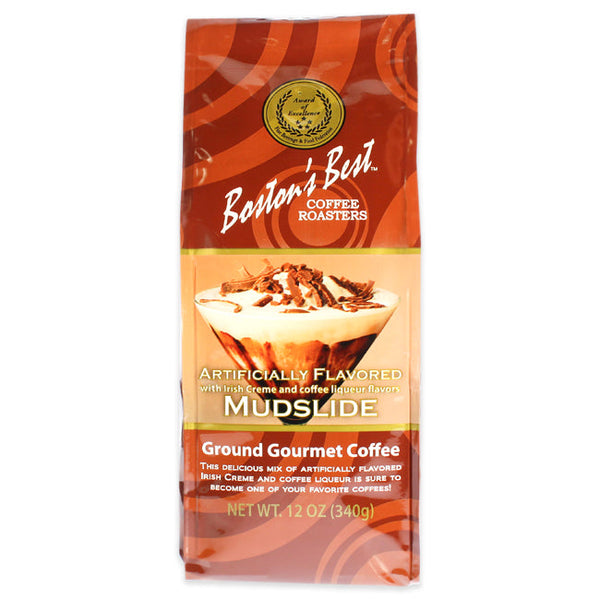 Bostons Best Mudslide Ground Gourmet Coffee by Bostons Best for Unisex - 12 oz Coffee