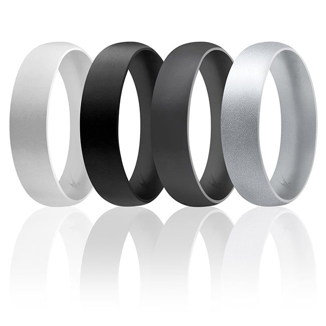 Roq Silicone Rings ROQ Silicone Rings For Men Pack Of Silicone