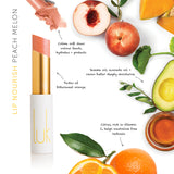 Luk Beautifood Lip Nourish 3g - Peach Melon