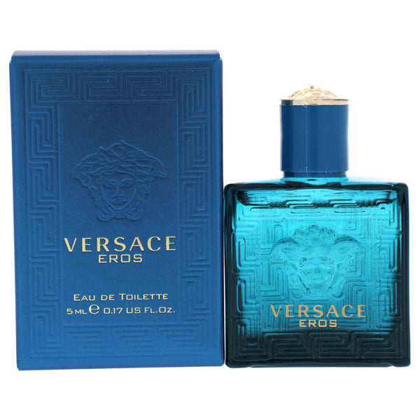 Versace Versace Eros by Versace for Men - 0.17 oz EDT Splash (Mini)