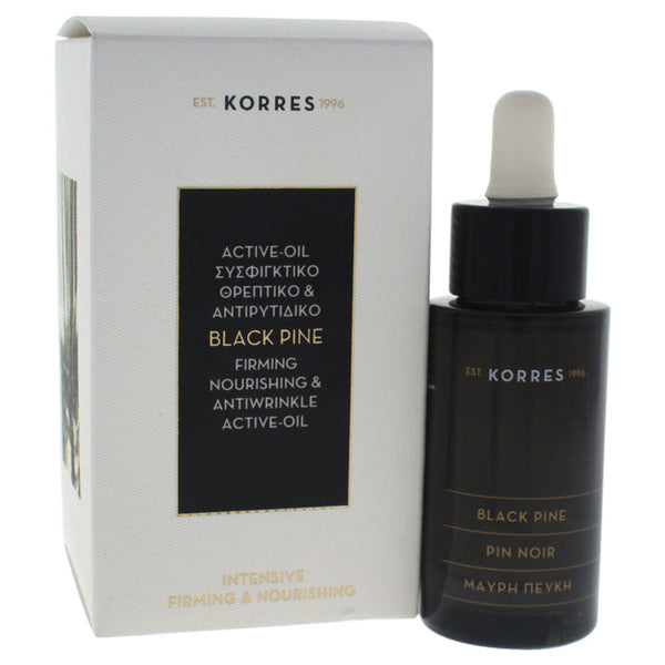 Korres Black Pine Firming Nourishing & Antiwrinkle Active Oil by Korres for Unisex - 1.01 oz Oil