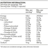 Essential Hemp Oil with Turmeric Capsules 190g