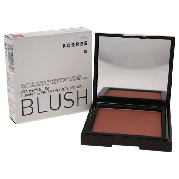 Korres Zea Mays Blush - # 18 Peach by Korres for Women - 0.24 oz Blush