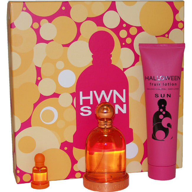 Del Pozo Halloween Sun by Del Pozo for Women Pc Gift Set