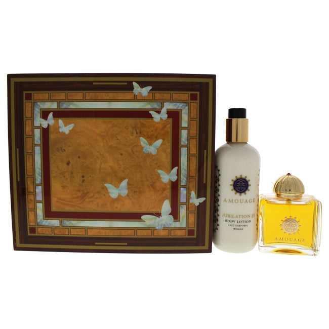 Amouage Jubilation 25 by Amouage for Women 2 Pc Gift Set 3.4oz