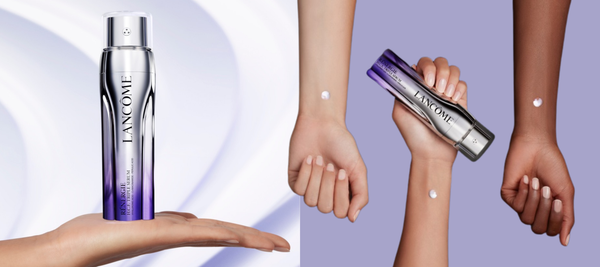 August’s beauty forecast? Three actives, One bottle, Amazing results: Meet Lancome Renergie H.C.F. Triple Serum.
