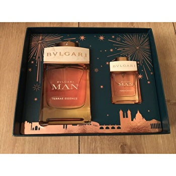 Bvlgari Man Terrae Essence Eau De Parfum Gift Set and 15ml 100ml