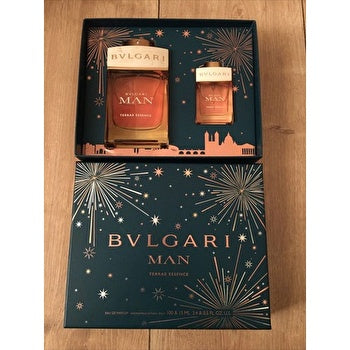 Bvlgari Man Terrae Essence Eau De Parfum Gift Set and 15ml 100ml