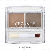 Cezanne CEZANNE - Powdery Eyebrow P1 Soft Brown