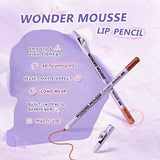 IRENEDA - Wonder Mousse Lip Pencil - 6 Colors RD04# Scarlet - 1.6g