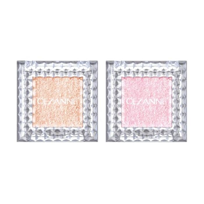 Cezanne CEZANNE - Single Shiny Eye Shadow 02 Sakura Prism