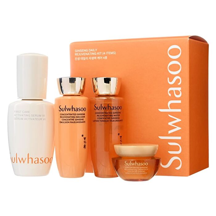 Sulwhasoo - Ginseng Daily Rejuvenating Kit 4 pcs