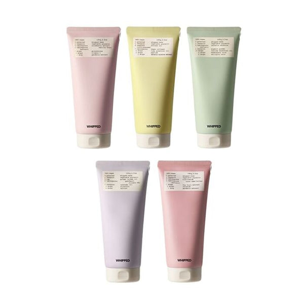 WHIPPED - Vegan Pack Cleanser Jumbo - 5 Types DDalva