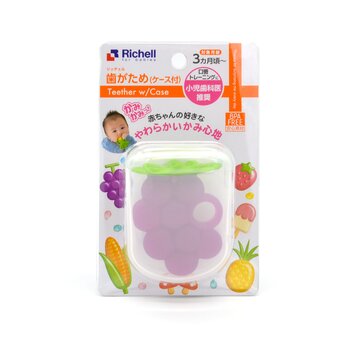 Richell  Richell Soft Grape Teether 3m+  Fixed Size