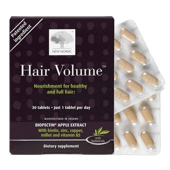NEW NORDIC HAIR VOLUME Supplement Tablets  30 capsules