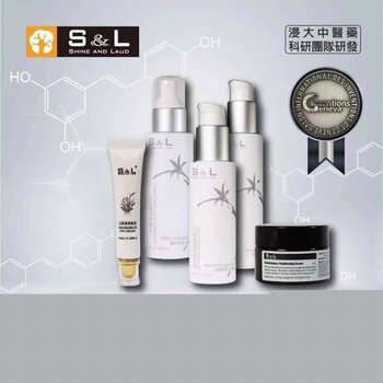S&L Shine and Laud S&L Dendrobium Moisturizing Brightening Skin Care Set (Set of 5)  Fixed Size