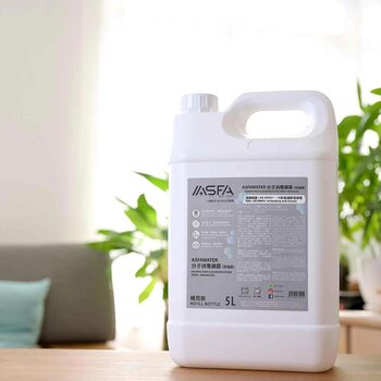 ASFAWATER 200ppm Disinfectant & Deodorisation Spray (ENHANCED)? Refill Bottle?5L?  Fixed Size
