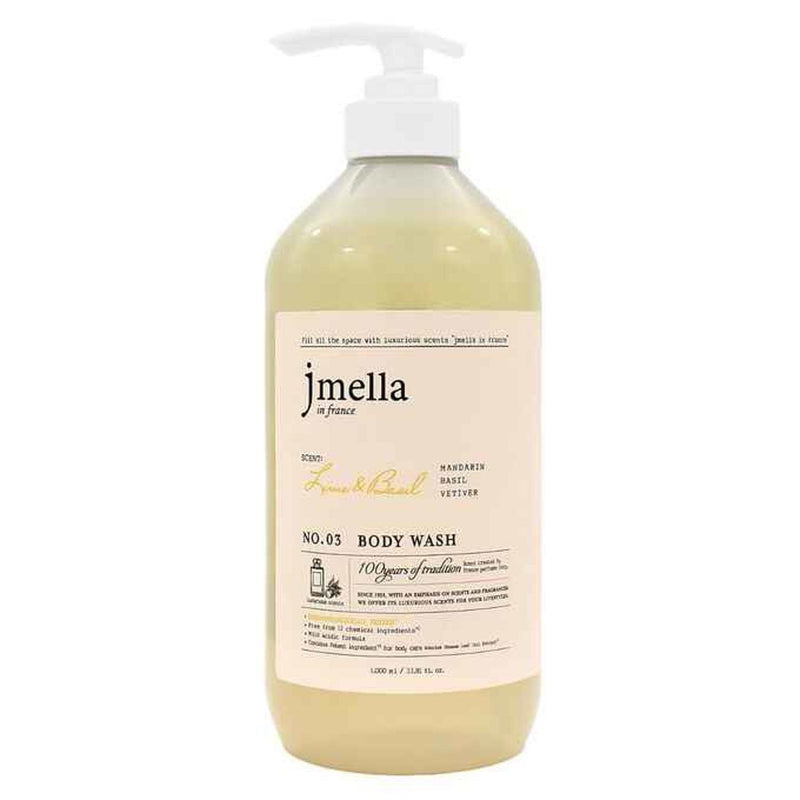 Jmella LIME & BASIL Body Wash  500ml