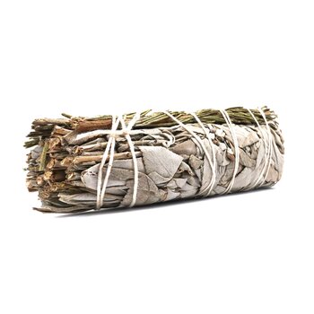 diseno Living California Rosemary And White Sage Bundle - 4" Vacuum Packed  (Own farm Direct Import)  Fixed Size