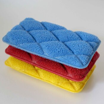 diseno Silicone Scouring Pad Set (3 pieces per set)  Fixed Size