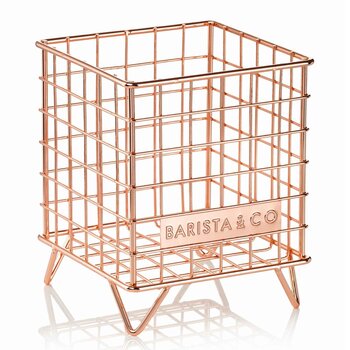Barista & Co Corral Pod Coffee Capsule Storage - Copper  Fixed Size
