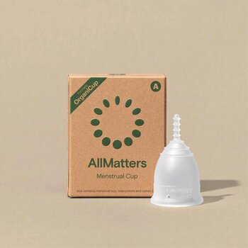AllMatters (OrganiCup) Menstrual Cup?size A ?New Package? 1pc?Size A  Size B