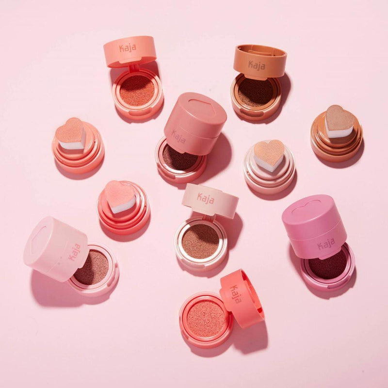 KAJA Beauty CHEEKY STAMP *5 shades are available #bouncy liquid cushion blush  04 Feisty (Cool