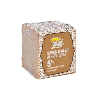 Bio d'Azur Aleppo Handmade Soap- 5% Laurel Oil  Fixed Size