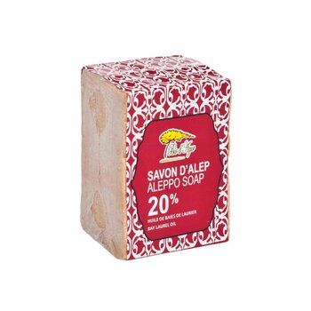 Bio d'Azur Aleppo Handmade soap- 20% Laurel Oil  Fixed Size