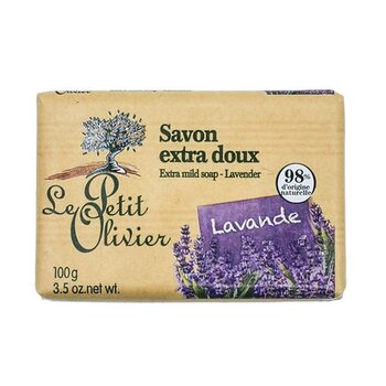 Le Petit Olivier Lavender Extra Mild Soap 100g  Fixed Size