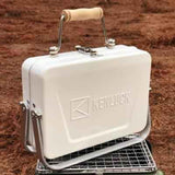 KENLUCK Mini Portable Grill | KENLUCK Mini Grill  hammer green -