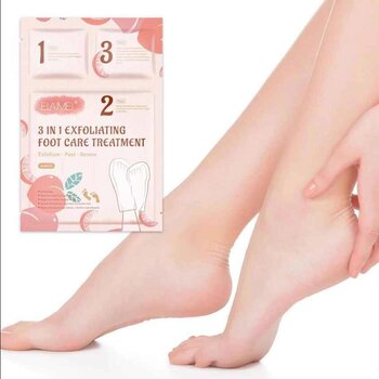 Elaimei French 3-in-1 Ladies Foot Mask (1 Pair)  Fixed