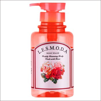 LESMODA Organic Deeping Cleansing Body Wash with Rose Damascene 838ml  Fixed Size