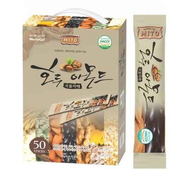 MOCHAC&T Korea Seven grains tea with walnut, almonds, black beans (18g x 50T)  Fixed Size