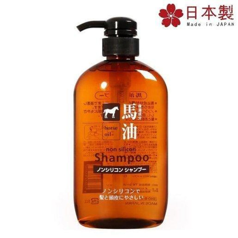 jinwell Kumano Yushi Kumano Oil Silicone Free Horse Oil Shampoo 600ml (Parallel Import) 4513574012752  600ml
