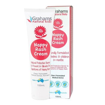 Grahams Natural Alternatives Nappy Rash Cream 100ml  fixed - fixed s