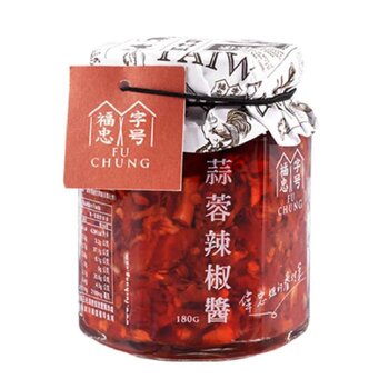 FU CHUNG (Taiwan) Garlic and Chilli Sauce 180g  Fixed Size