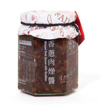 FU CHUNG (Taiwan) Minced Pork Sauce with Scallion 180g  Fixed Size