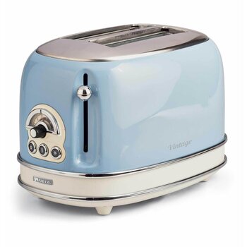 ARIETE Ariete - Vintage 2 Slice Toaster (Blue) - 155/15 (Hong Kong plug with 220 Voltage)  Fixed Size