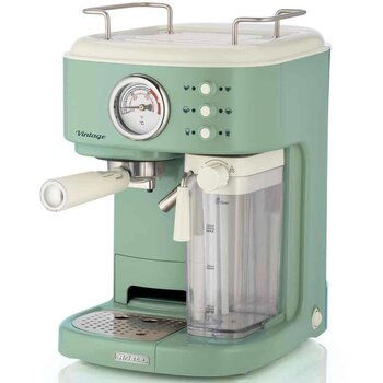 ARIETE Ariete - Vintage Espresso Machine (Green) - 1383/14 (Hong Kong plug with 220 Voltage)  Fixed Size