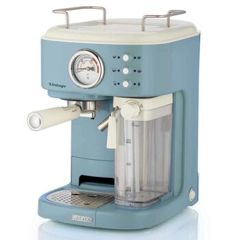 ARIETE Ariete - Vintage Espresso Machine (Blue) - 1383/15 (Hong Kong plug with 220 Voltage)  Fixed Size