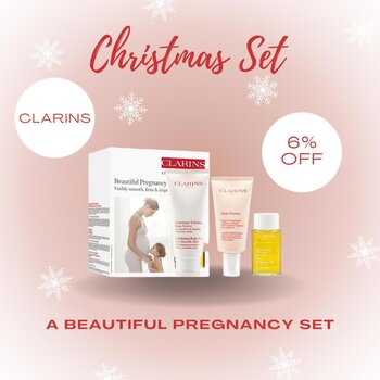 Clarins A Beautiful Pregnancy Travel Exclusive SET  3 pcs