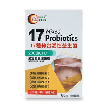 OneVITA 17 Mixed Probiotics  60 capsules