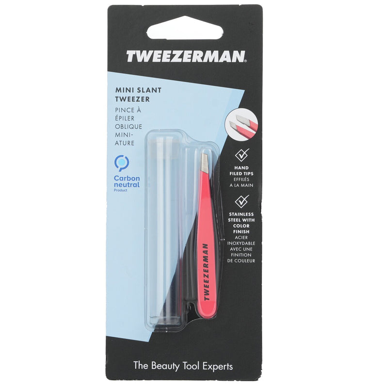 Tweezerman Mini Slant Tweezer - (Classic Stainless)