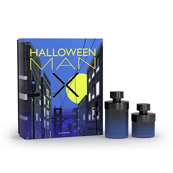 Jesus Del Pozo Halloween Man X  Set Eau De Toilette 125ml & Eau De Toilette 50ml (new Pack)